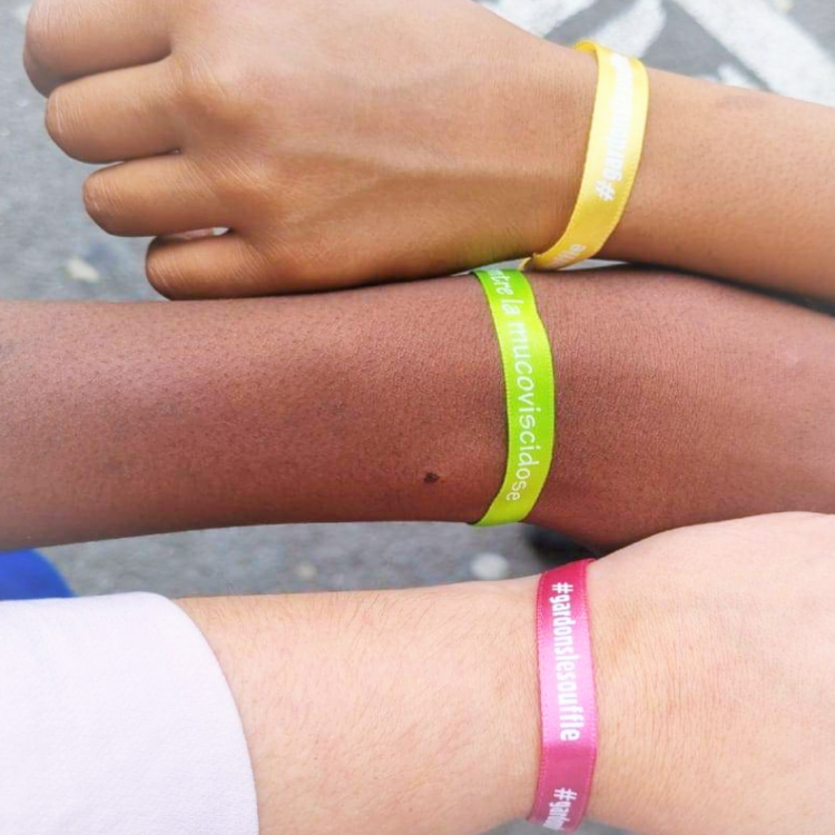 Bracelets mucoviscidose Paul ELuard